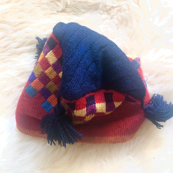 New Tuulevi Design Colorful Wool Scarf & Hat Set - Picture 7 of 9